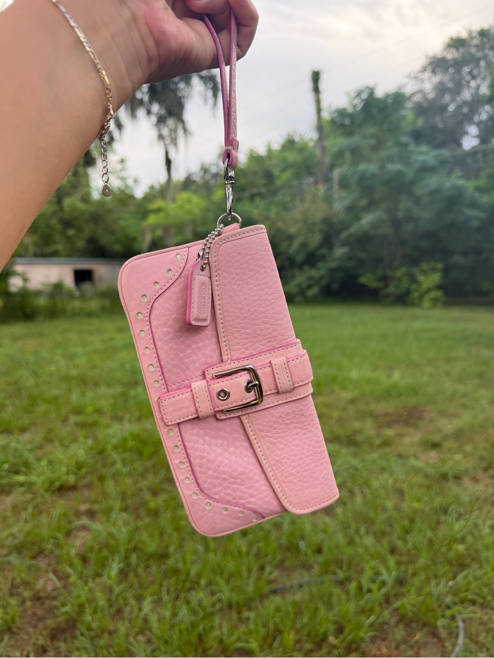 Coach Pink Hamilton Wallet